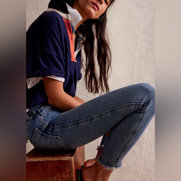 We The Free / free people Raw High-Rise Jegging - Picture 2 of 9